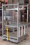 cowl panel rack and assist cart